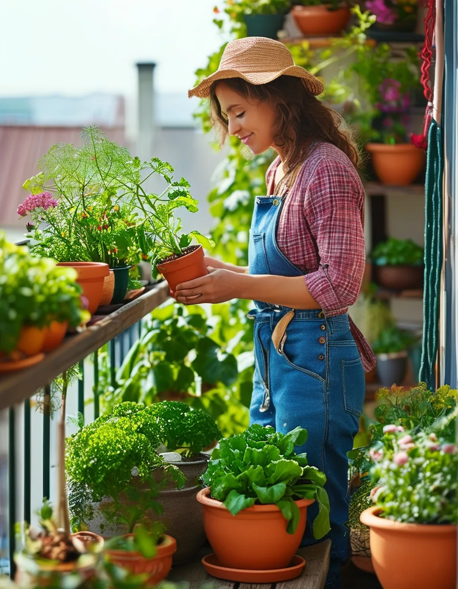 Growing Food in a Very Small Space (Balcony, Windowsill, One Step)