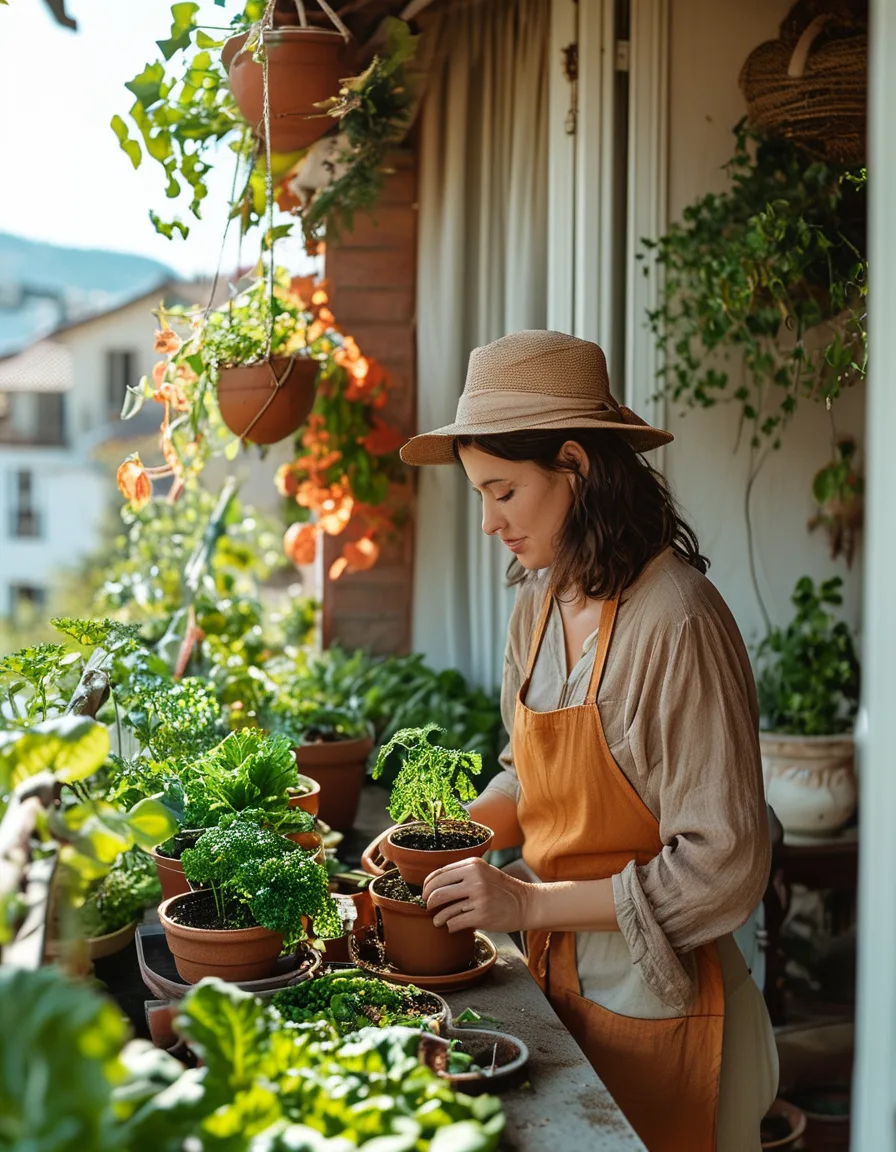 Growing Food in a Very Small Space (Balcony, Windowsill, One Step)